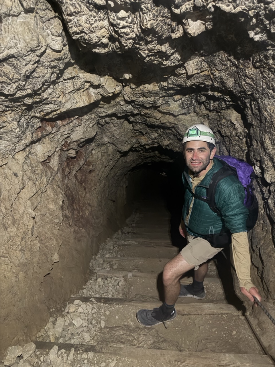 Sam in a Tunnel