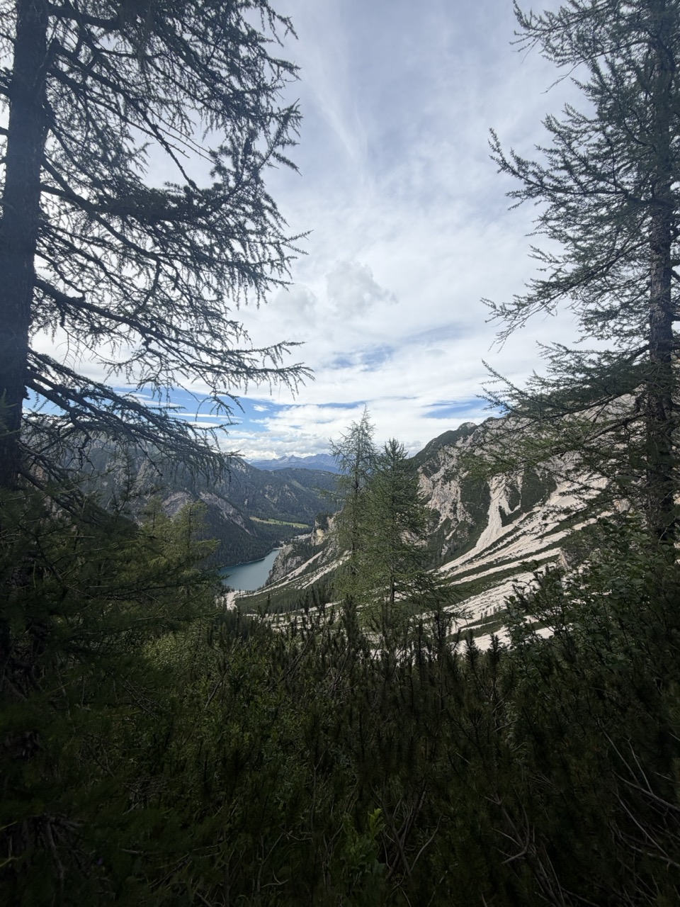 View of Lago di Briaes