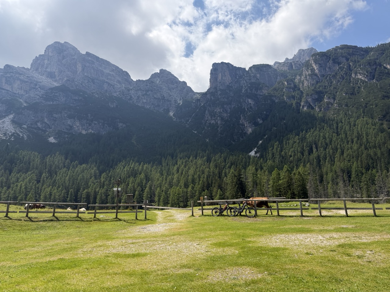 View from Rifugio
