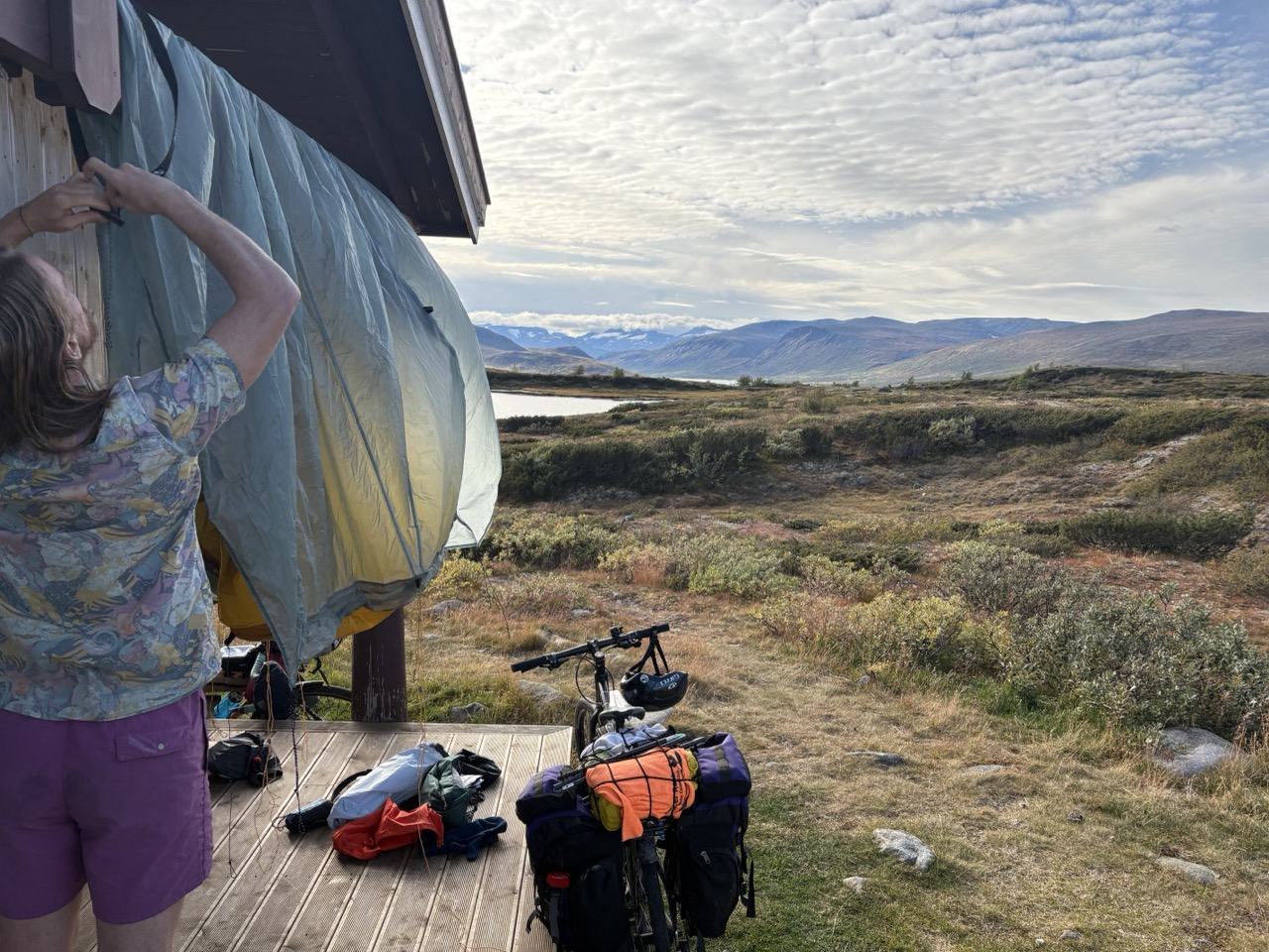 View from Hut